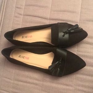 Just fab Suede flats